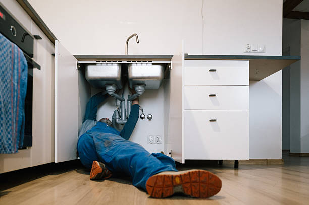 Professional Drain Cleaning technician working in Suffolk, VA